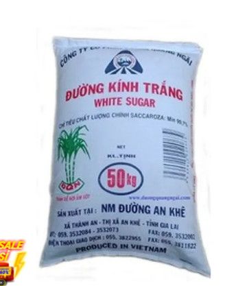 ĐƯỜNG TRẮNG AN KHÊ 50KG/BAO