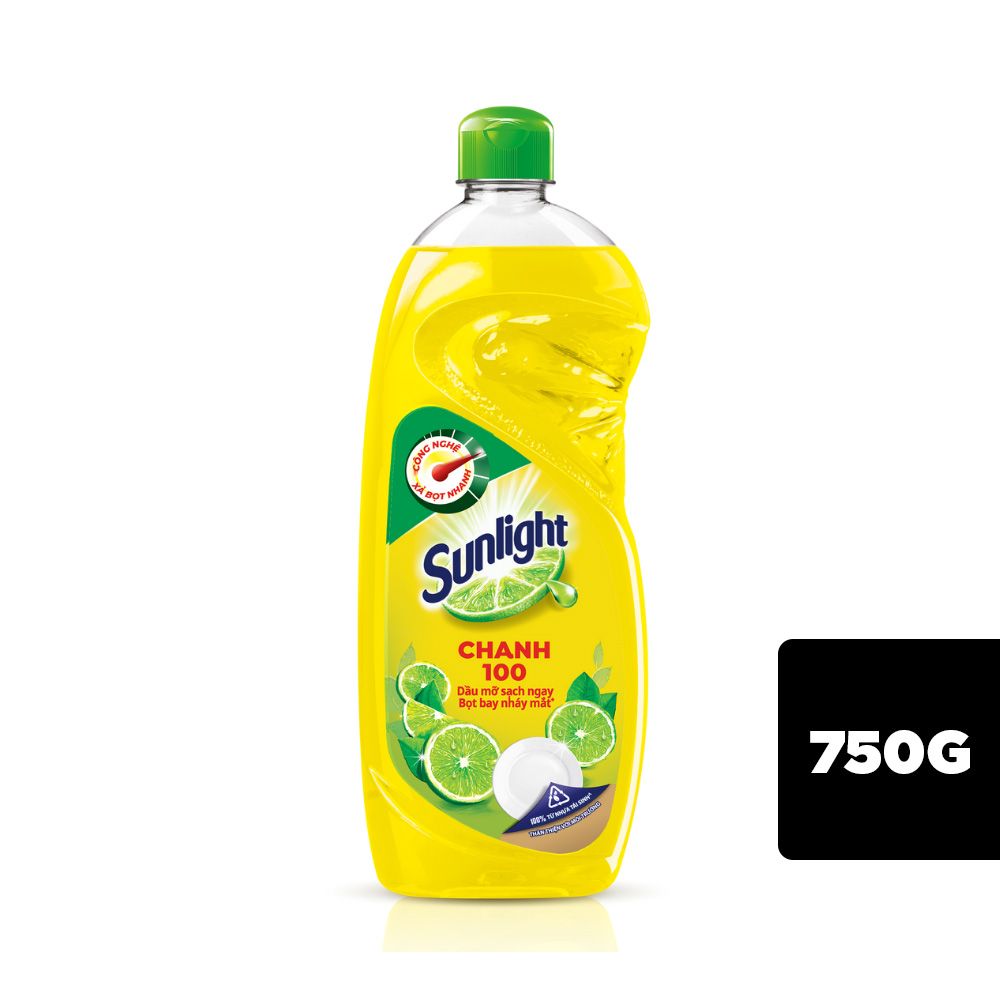 NƯỚC RỬA CHÉN SUNLIGHT CHANH 750ML X 15 CHAI