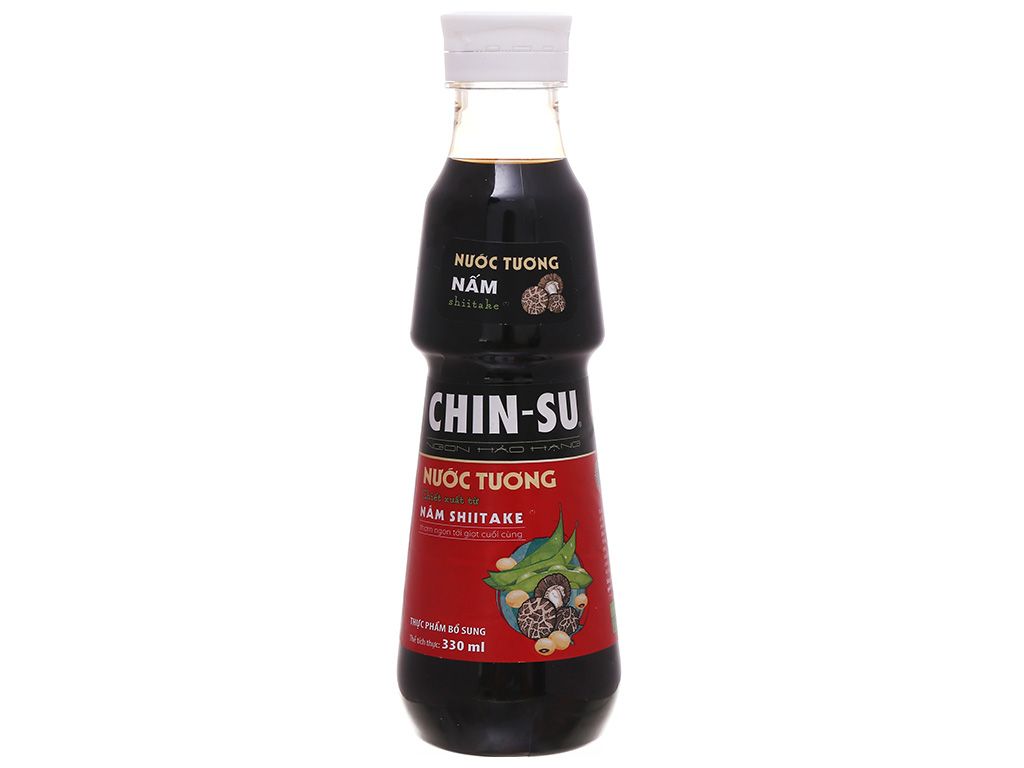NƯỚC TƯƠNG CHIN-SU NẤM SHIITAKE MN 24CHAI X 330ML