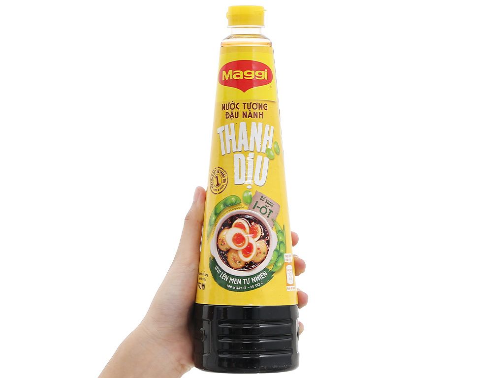 NƯỚC TƯƠNG MAGGI ĐẬU NÀNH 700ML X 12 CHAI