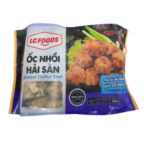 ỐC NHỒI HẢI SẢN LC 500G X 40 GÓI