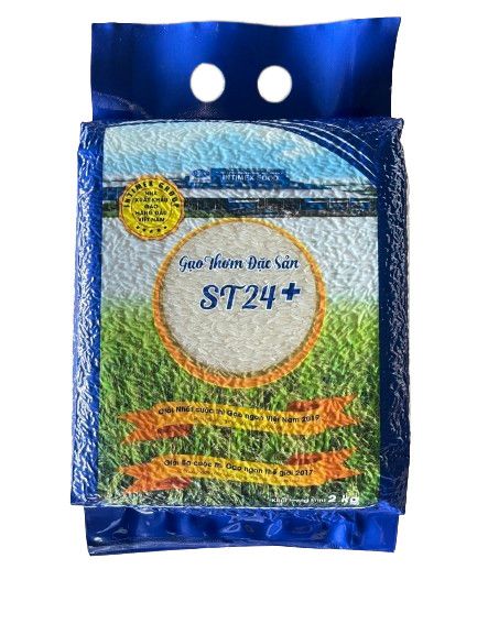 GẠO THƠM ĐẶC SẢN ST24+ 5KG*6TÚI (CHÂN KHÔNG)