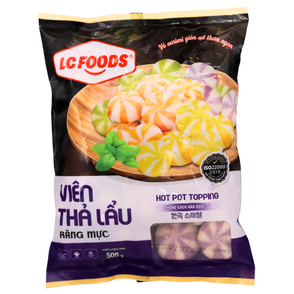 VIÊN THẢ LẨU RĂNG MỰC LC 500G*40 GÓI