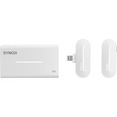 Synco P1SL / Micro Thu Âm Không Dây 1 Người Dùng cho iPhone jack Lightning (Màu Trắng)