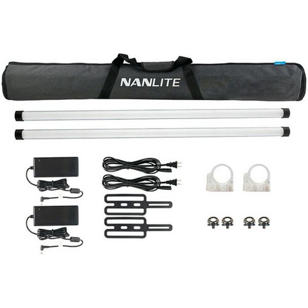 Nanlite Pavotube II 30X  2 Kit  - RGBW LED Tube with Battery & App Control