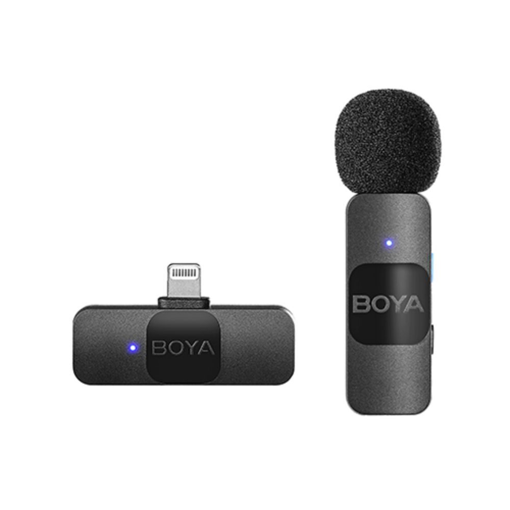 Boya BY-V1 Micro Cài Áo Không Dây 2.4GHz Cho Live Stream, Vlogging, Quay Tik Tok, Youtube