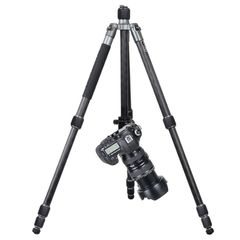 Kingjoy A Series Tripod with T21 Low Profile Ball Head, Compact, Gray (A83+T11)