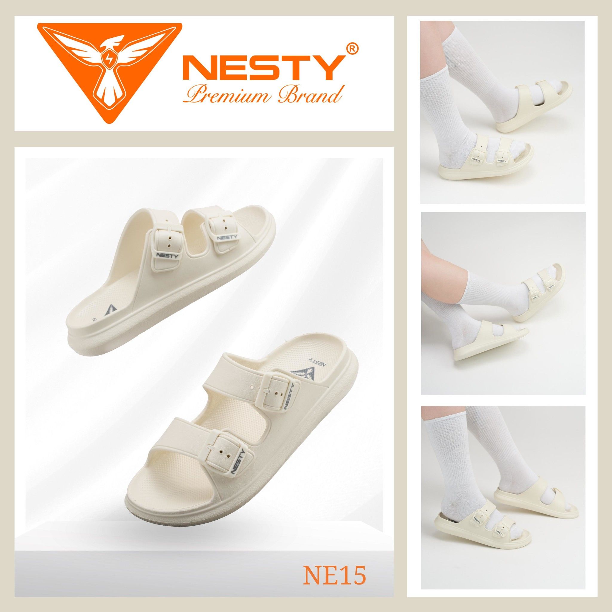 Combo 3 sản phẩm dép Nesty - NE01 - NE12 - NE15