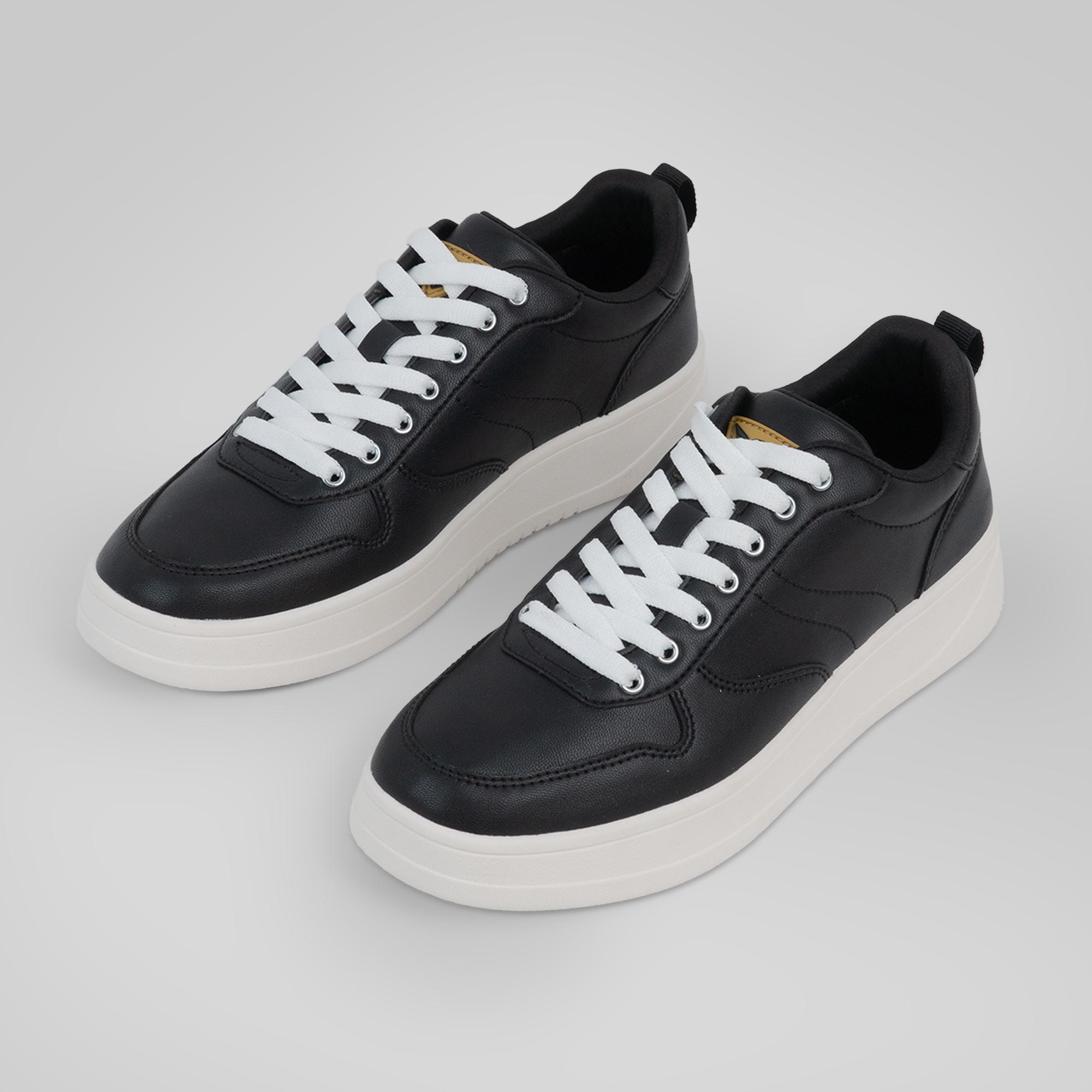 Giày Sneaker Nữ Trắng Đen Kem NESTY Chất Liệu Cao Su Tổng Hợp Siêu Nhẹ