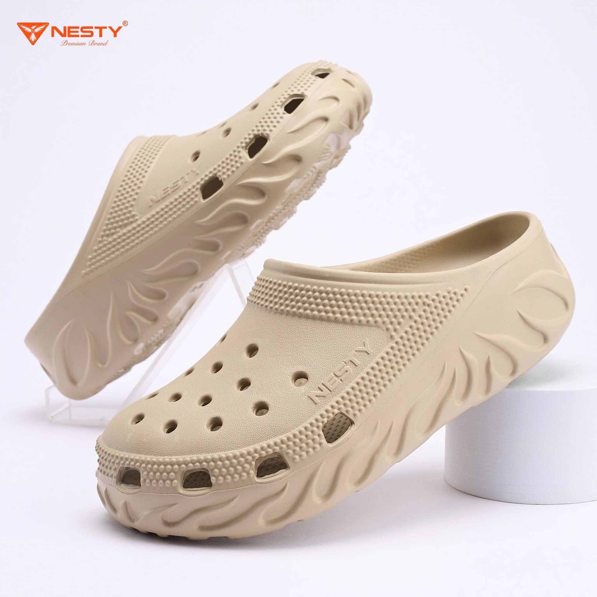 DÉP SỤC BIỂU TƯỢNG NGỌN LỬA THƯƠNG HIỆU NESTY MÃ NE25