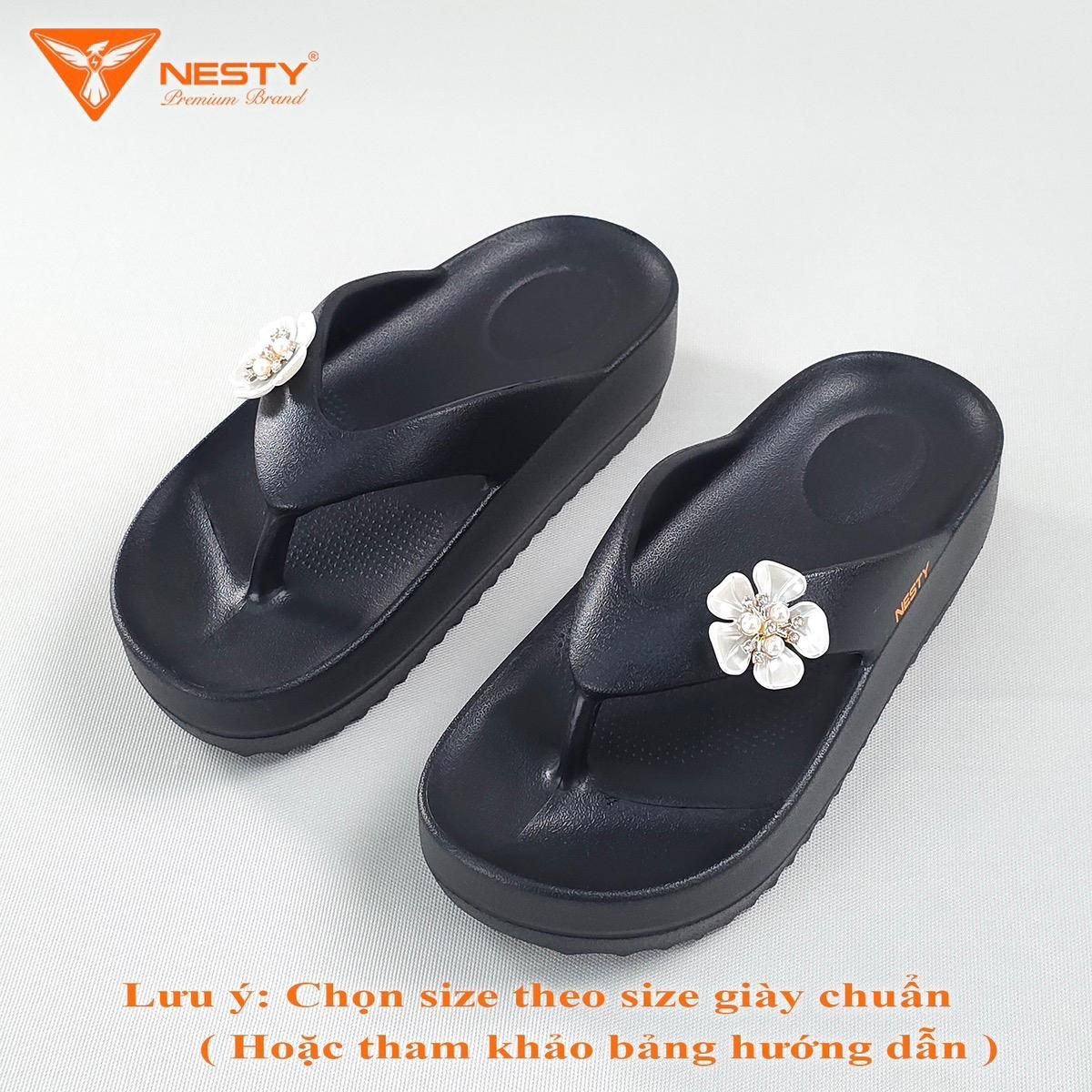Dép Nữ Xỏ Ngón NESTY Đế Cao Thời Trang Kiểu Dáng Basic Chất Liệu EVA Mềm Mại - NE08