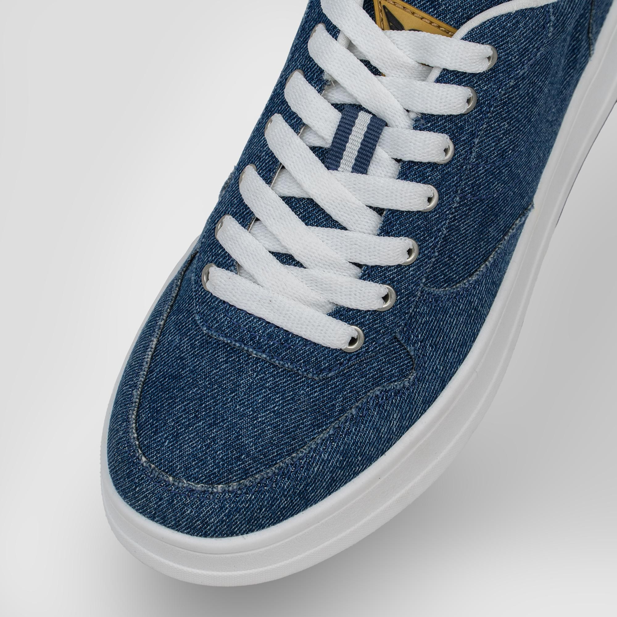 Giày Sneaker Nữ Xanh Jeans NESTY Đi Làm Đi Chơi Năng Động Chuẩn Form