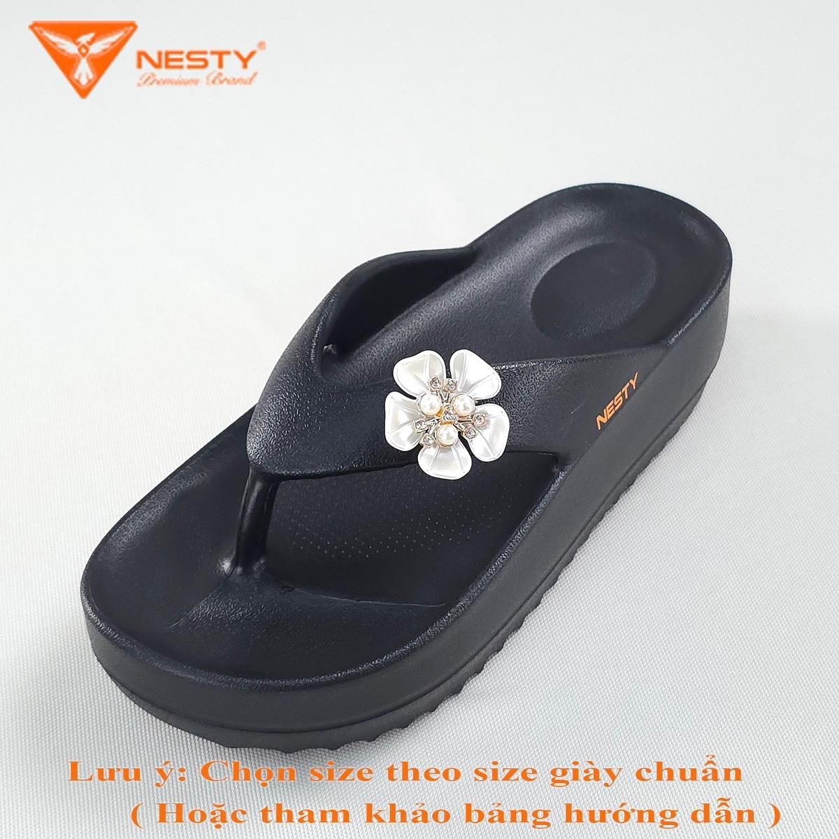 Dép Nữ Xỏ Ngón NESTY Đế Cao Thời Trang Kiểu Dáng Basic Chất Liệu EVA Mềm Mại - NE08