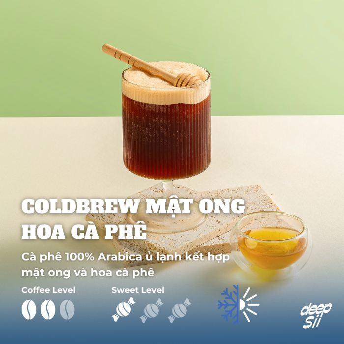 COLDREW MẬT ONG HOA CÀ PHÊ
