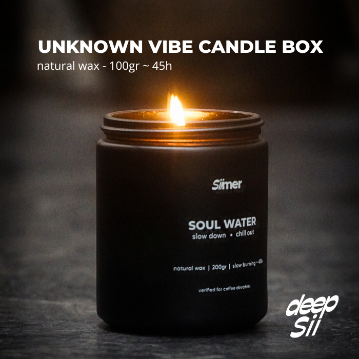 UNKOWN VIBE CANDLE BOX 200GR