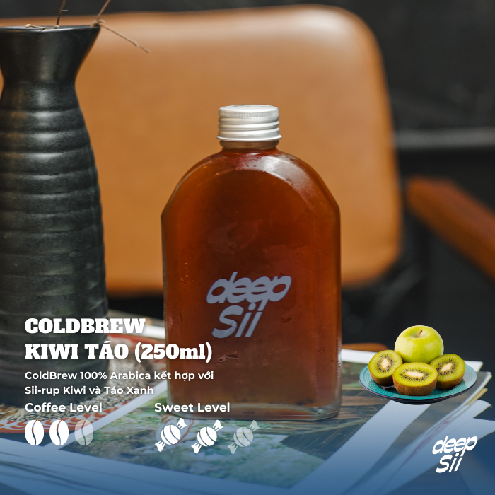 COLDBREW KIWI TÁO - 250ML