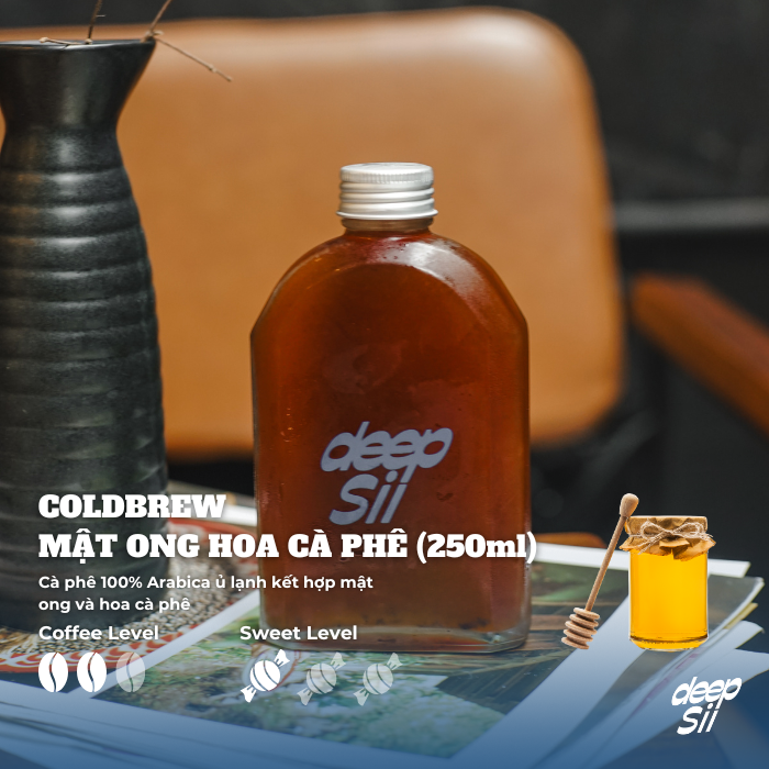 COLDREW MẬT ONG HOA CÀ PHÊ - 250 ML