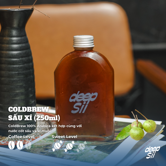 COLDBREW SẤU XÍ - 250ML