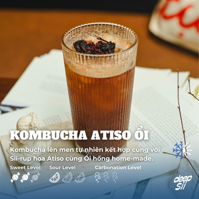 KOMBUCHA ATISO ỔI