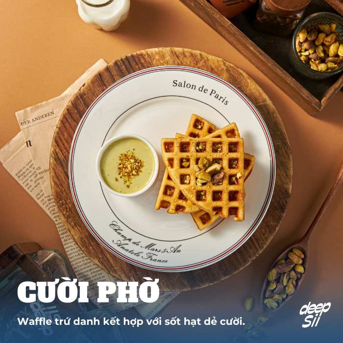 WAFFLE PISTACHIO