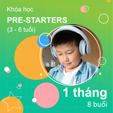  Khóa học Tiếng Anh online PRE-STARTERS dành cho Thiếu Nhi 