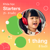  Khóa học Tiếng Anh online STARTERS dành cho Thiếu Nhi 