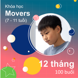  Khóa học Tiếng Anh online MOVERS dành cho Thiếu Nhi 