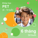  Khóa học Tiếng Anh online PET dành cho Thanh Thiếu Niên 