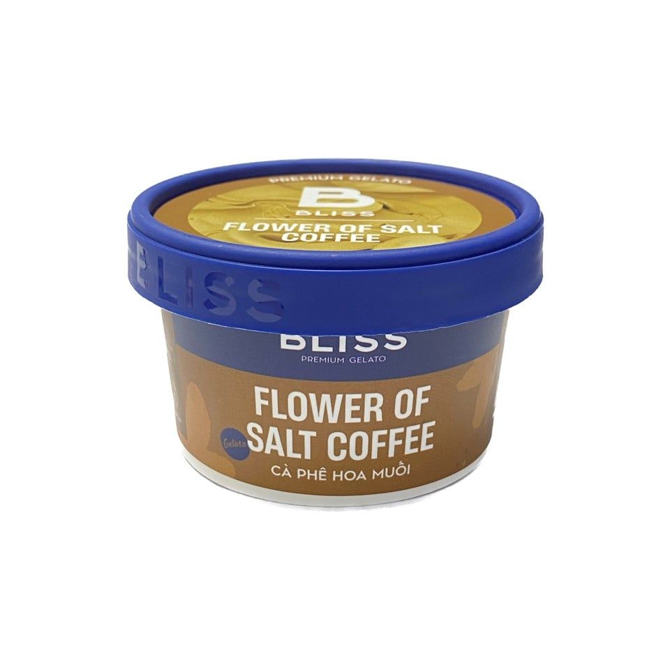 KEM CÀ PHÊ HOA MUỐI 80ML BLISS PREMIUM GELATO