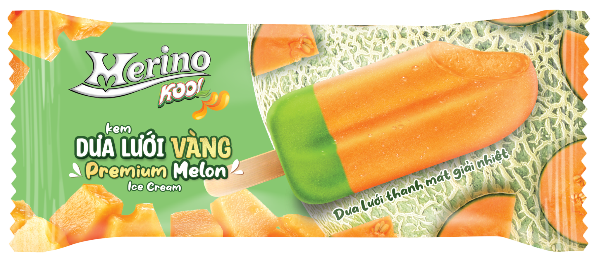 Kem Merino Kool Dua Luoi Vang 66gx20