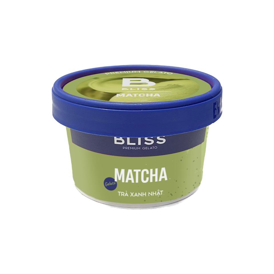 KEM TRÀ XANH 80ML BLISS PREMIUM GELATO