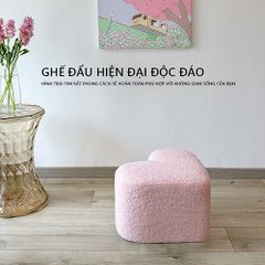 Ghế Đôn Hình Trái Tim GC23