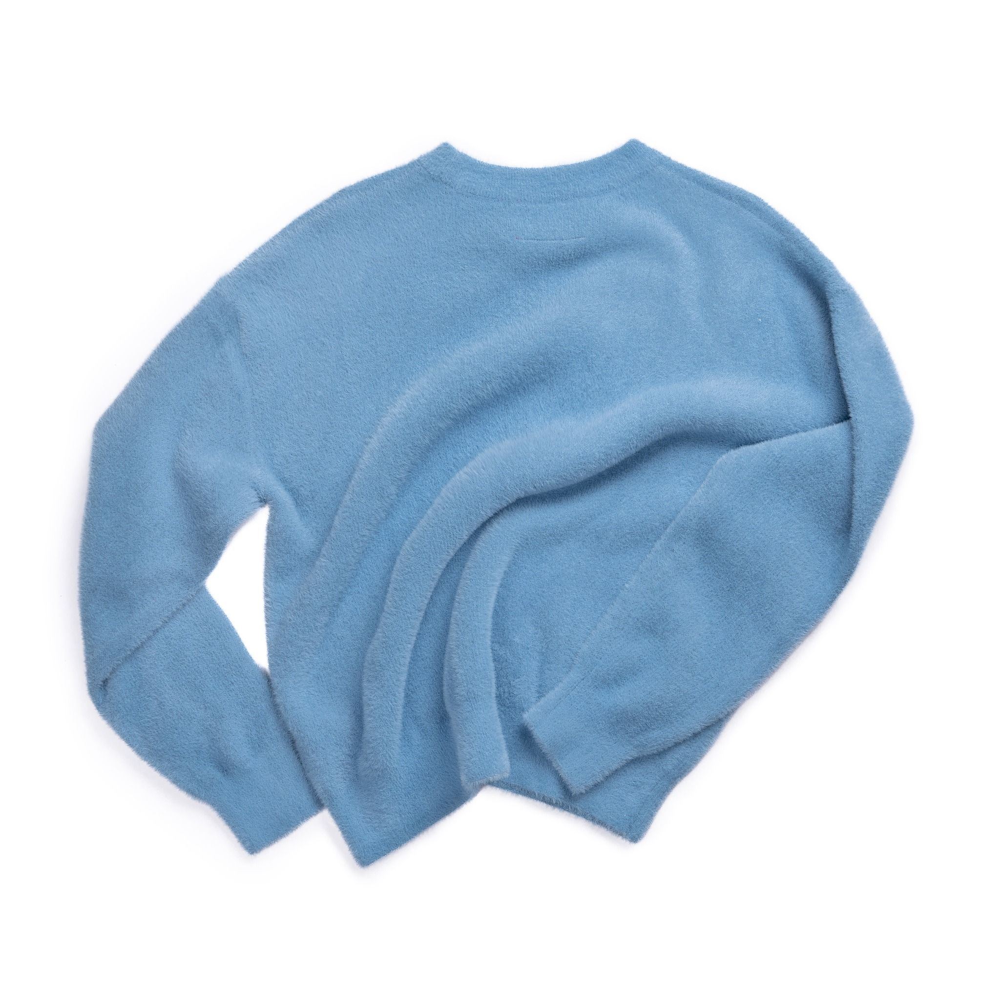 138C GALLERY/ INNOCENT LOVE KNIT FUZZY SWEATER