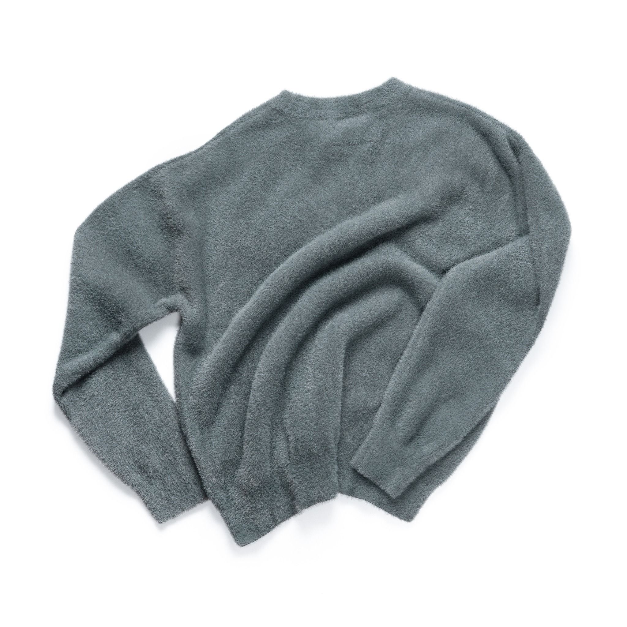138C GALLERY/ TRUE LOVE KNIT FUZZY SWEATER