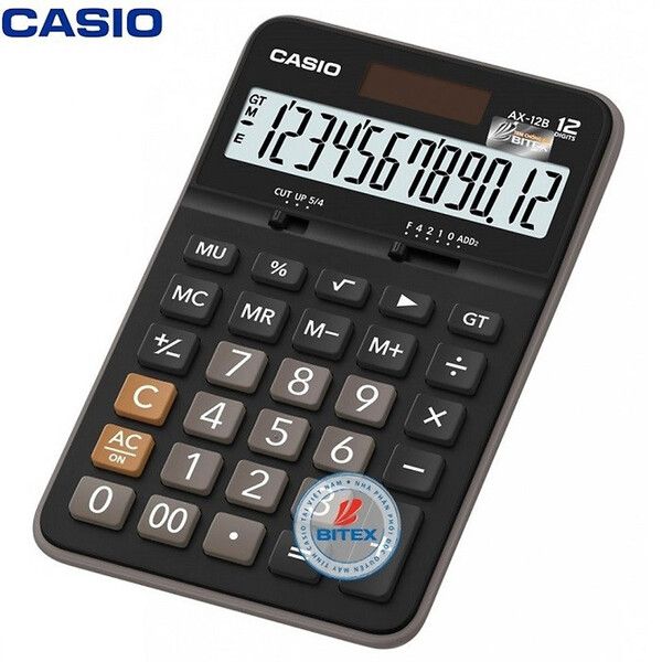  Máy tính Casio AX12B  (Bảo hành 7 năm tại hãng) 