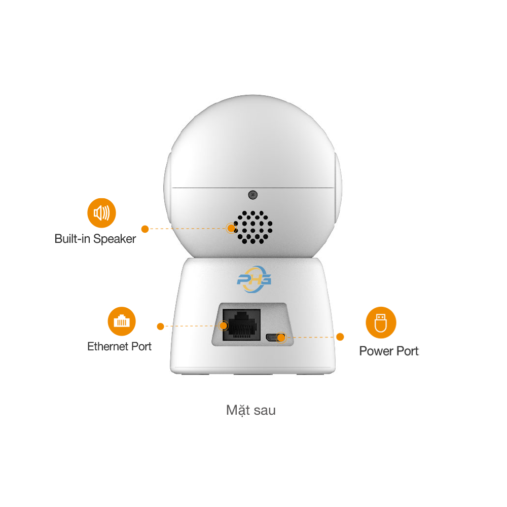  Camera IMOU Cue 2E IPC-C22SP | Không dây | IP WIFI | 2 MP | 1080P | Trong nhà 