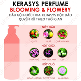  Dầu gội Dầu xả Nước Hoa Cho Tóc Khô Xơ, Chẻ Ngọn Kerasys 600ml Perfume Blooming & Flowery Rinse 