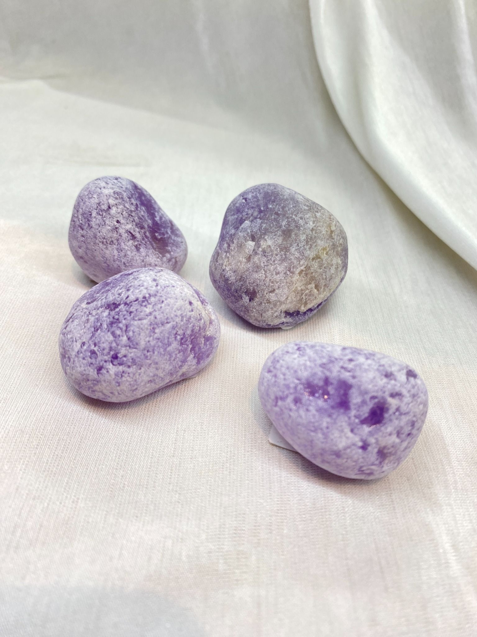 Sỏi Thạch Anh Tím - Amethyst Tumble