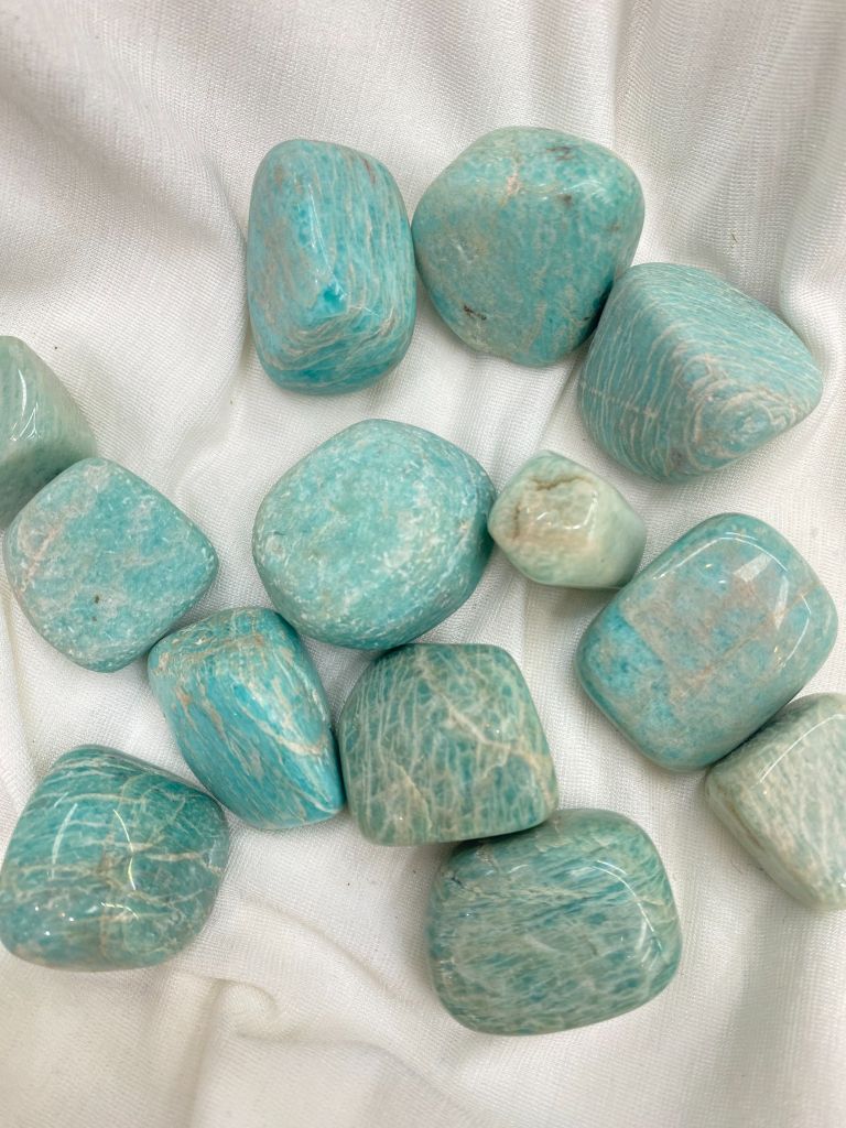 Sỏi Amazonite - Amazonite Tumble