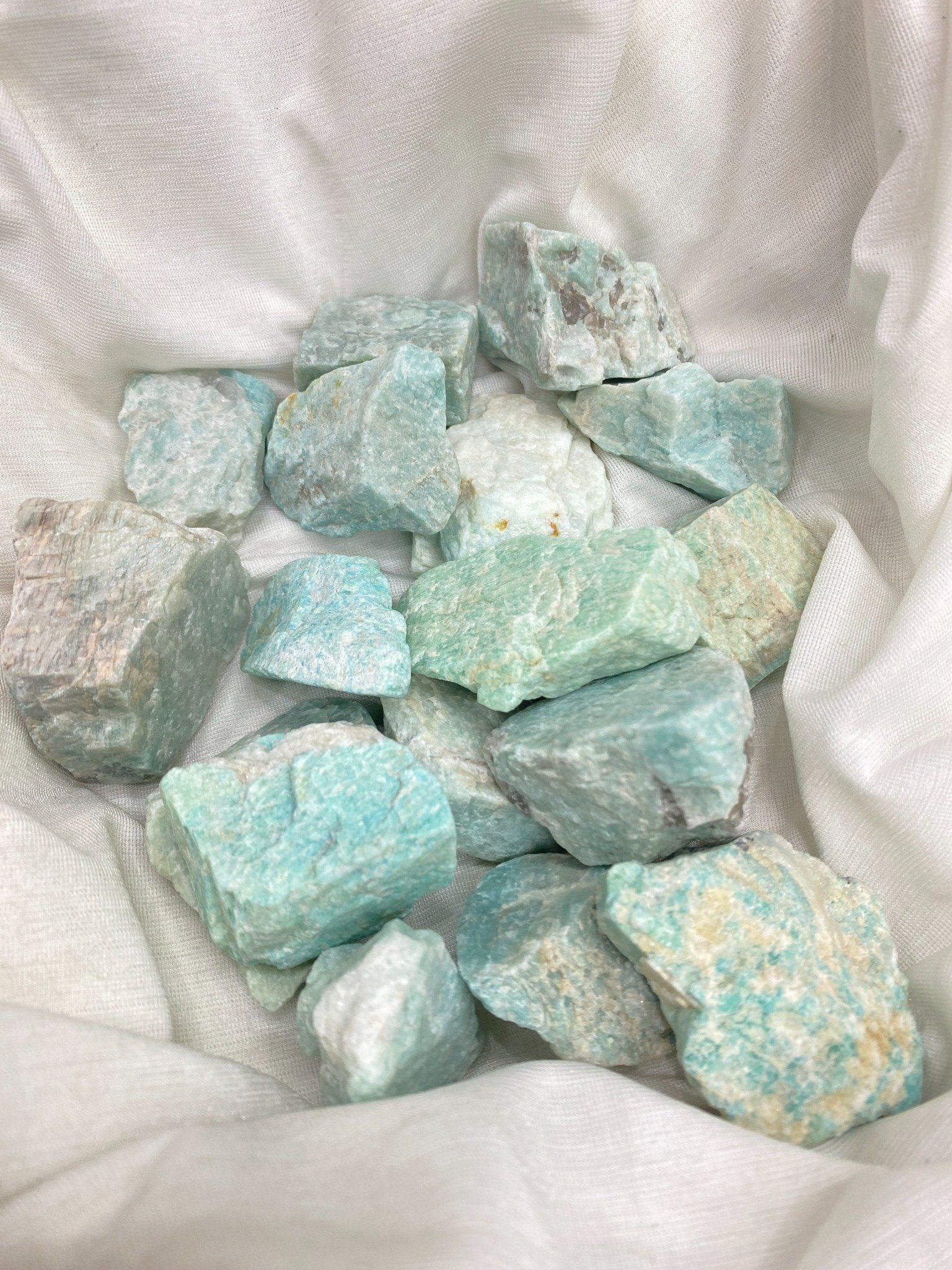 Đá Thô Amazonite - Amazonite Raw