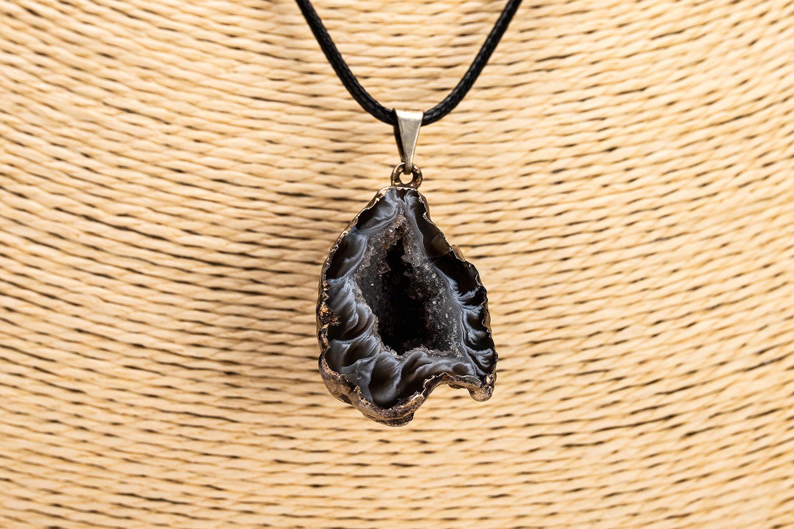 Mặt Dây Hốc Thạch Anh Tím - Amethyst Pendant