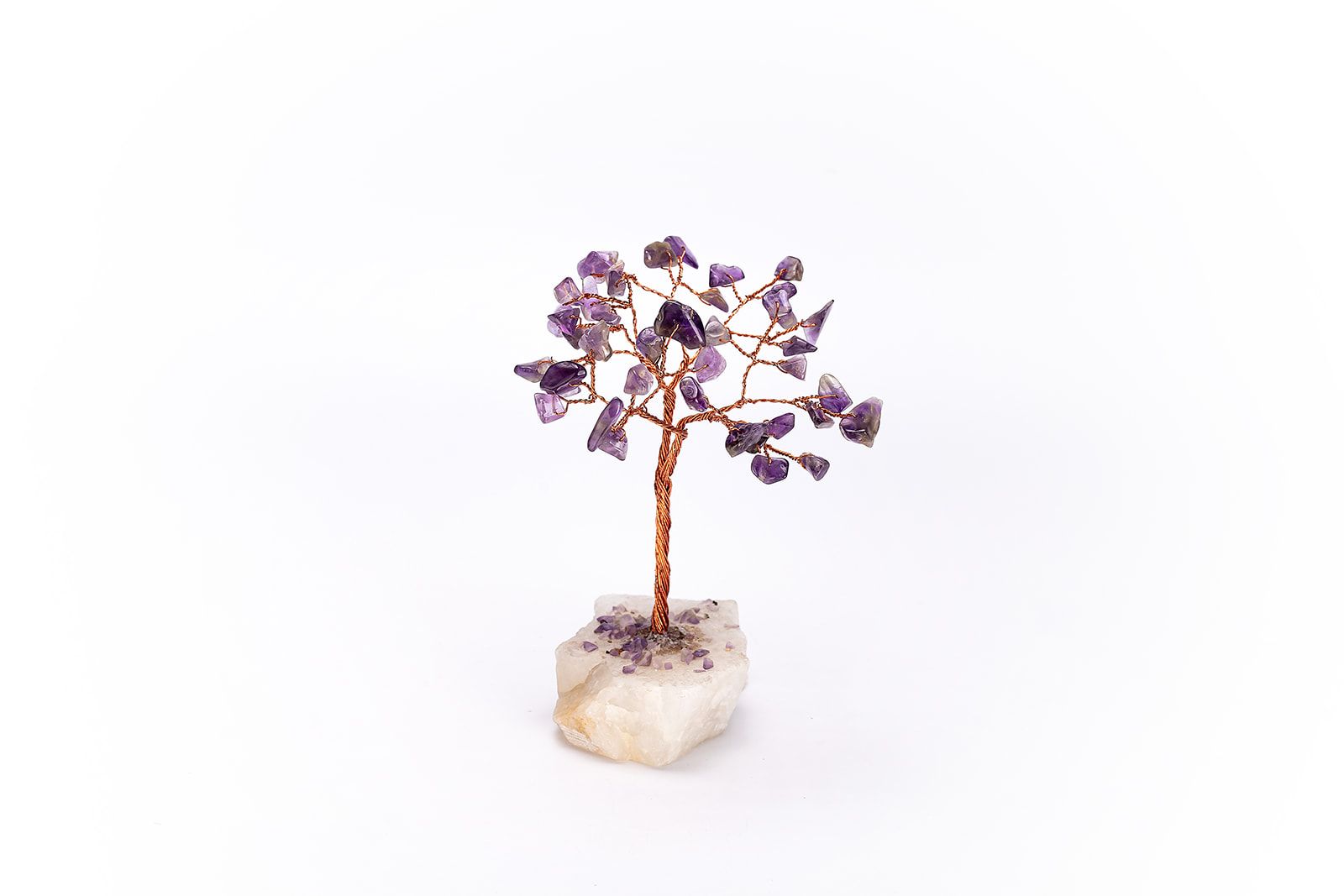 Cây Đá Mầm Thạch Anh Tím - Amethyst Sprouts Gemstone Tree