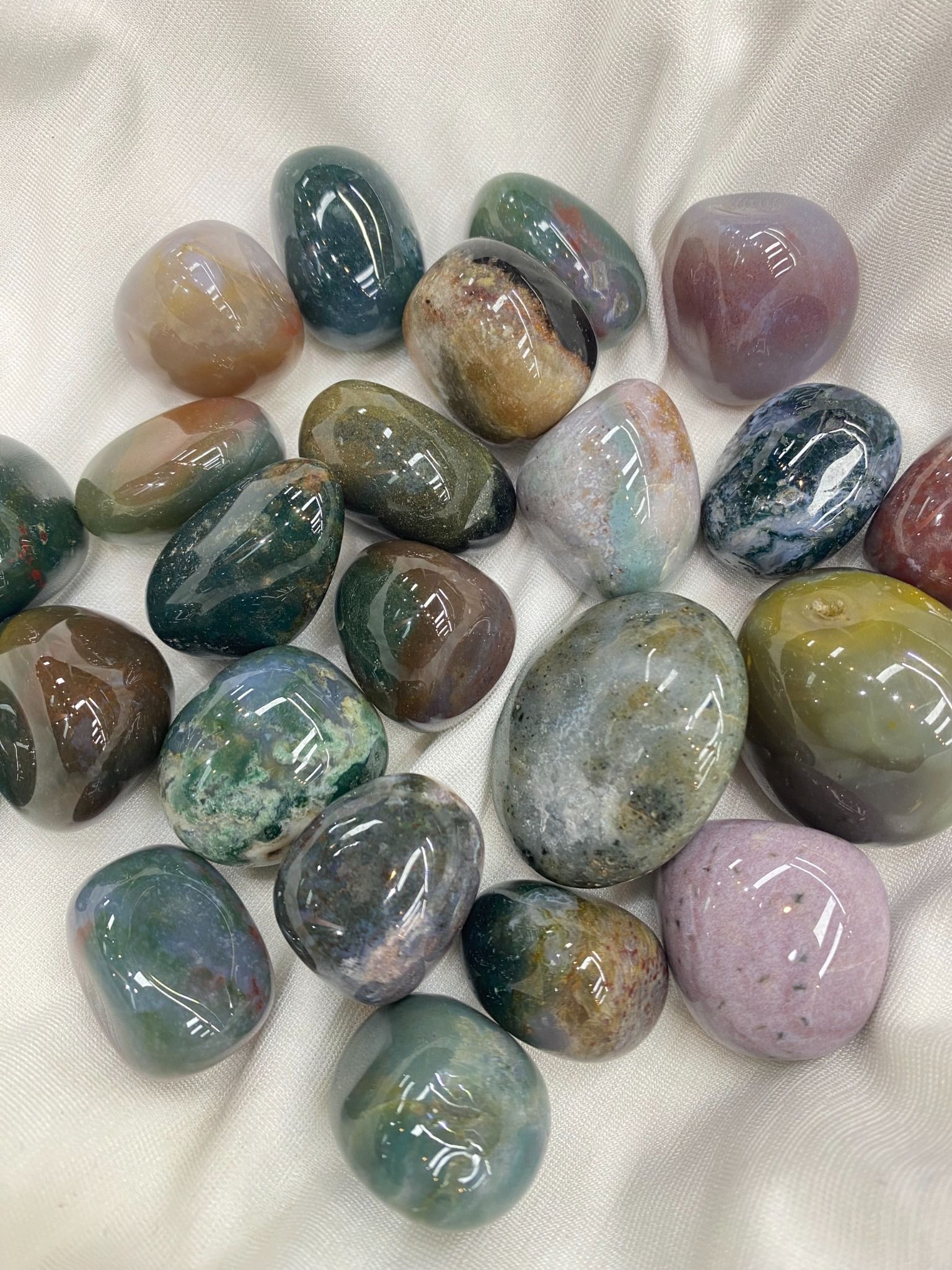 Sỏi Crazy Lace Agate - Crazy Lace Agate Tumble