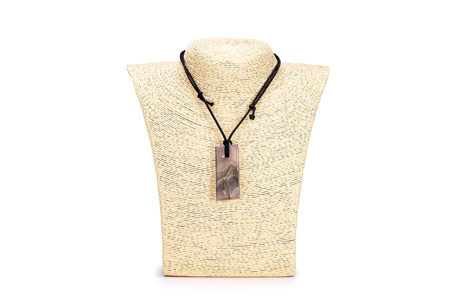 Mặt Dây Đeo Hình Chữ Nhật - Gemstone Rectangular Pendant