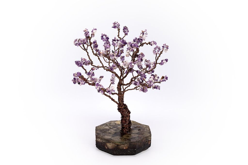 Cây Đá Liễu Ngọc - Emerald Willow Gemstone Tree