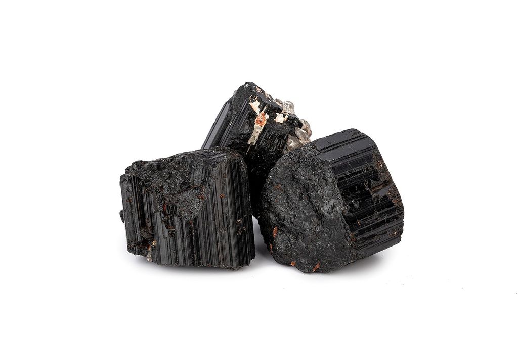 Đá Tourmaline Đen Thô - Black Tourmaline Raw