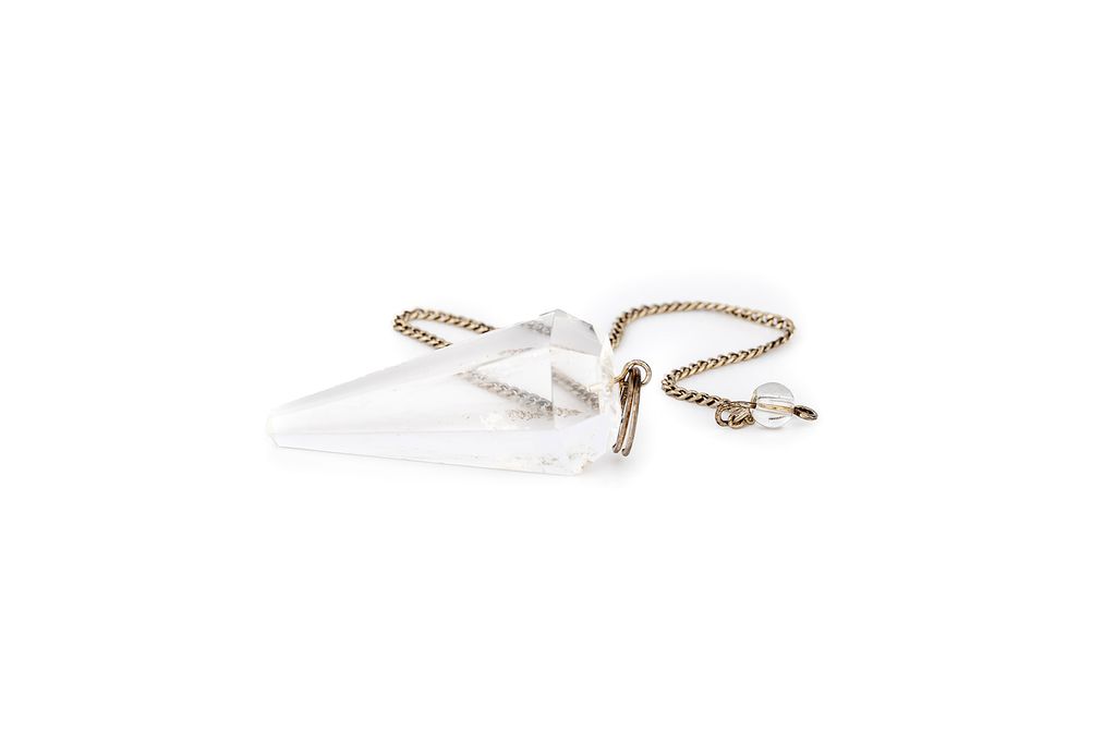 Con Lắc Năng Lượng - Clear Quartz Pendulum