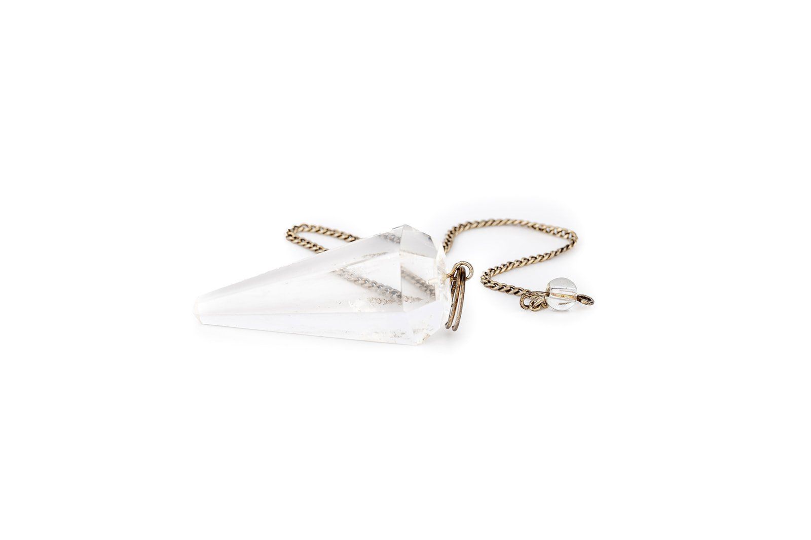 Con Lắc Năng Lượng - Clear Quartz Pendulum