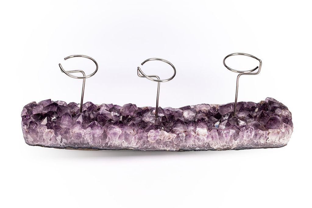 Thuyền Thạch Anh Tím - Amethyst Quartz Boat