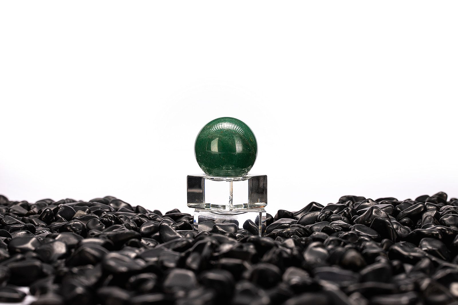 Cầu Thạch Anh Xanh - Green Aventurine Sphere